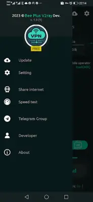 Bee Plus V2ray android App screenshot 0